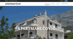 Desktop Screenshot of covic.tucepi.com.hr